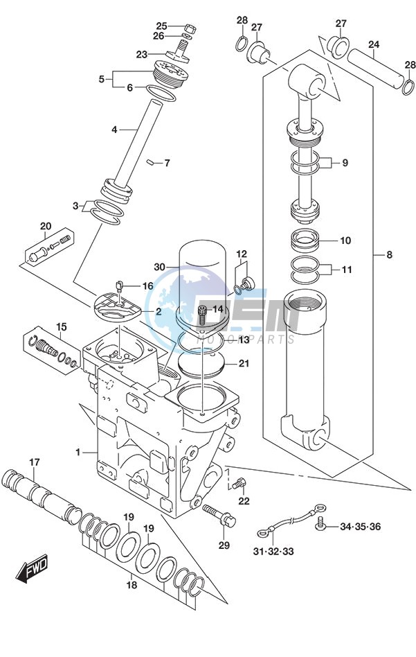 Trim Cylinder