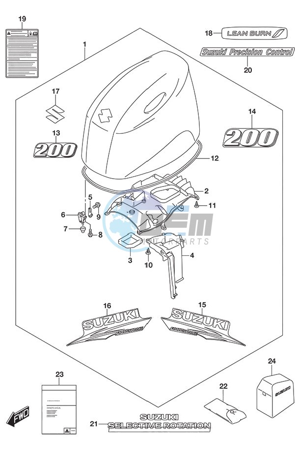 Engine Cover (Black)