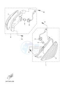 YN50F OVETTO 4T (2ACG) drawing FLASHER LIGHT