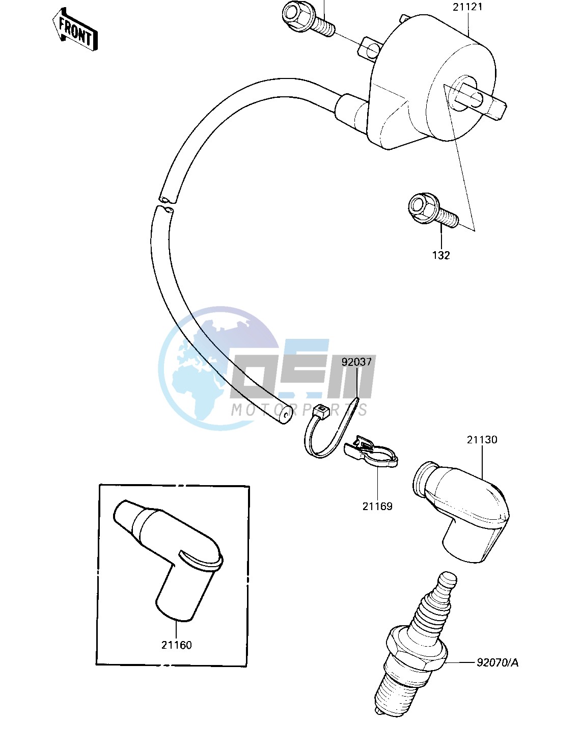 IGNITION COIL -- 85 A2- -