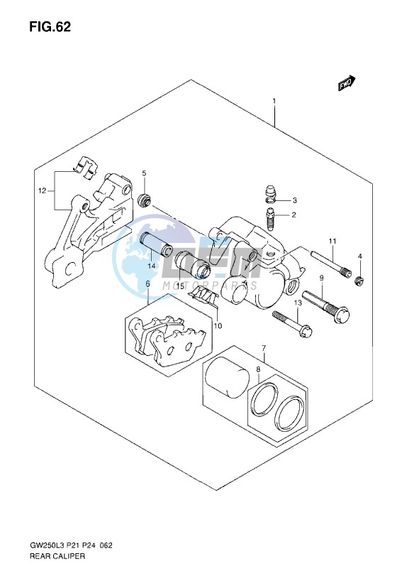 REAR CALIPER