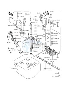 JH 750 G [XI SPORT] (G1-G2) [XI SPORT] drawing FUEL TANK