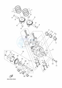 TRACER 7 MTT690-U (B5T3) drawing CRANKSHAFT & PISTON