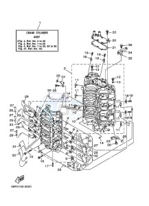 Z150P drawing CYLINDER--CRANKCASE