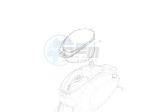 Sprint 50 2T (EMEA) drawing Helmet huosing - Undersaddle