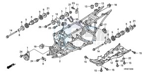 TRX420FMA Europe Direct - (ED / 2ED 4WD) drawing FRAME BODY