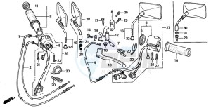 VF750C2 drawing SWITCH/CABLE