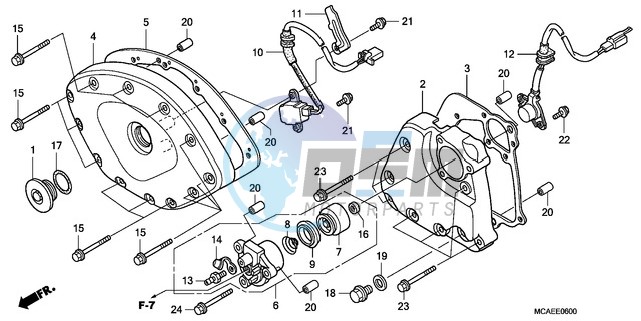 FRONT COVER/TRANSMISSION COVER