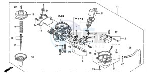 NVS502SH drawing CARBURETOR