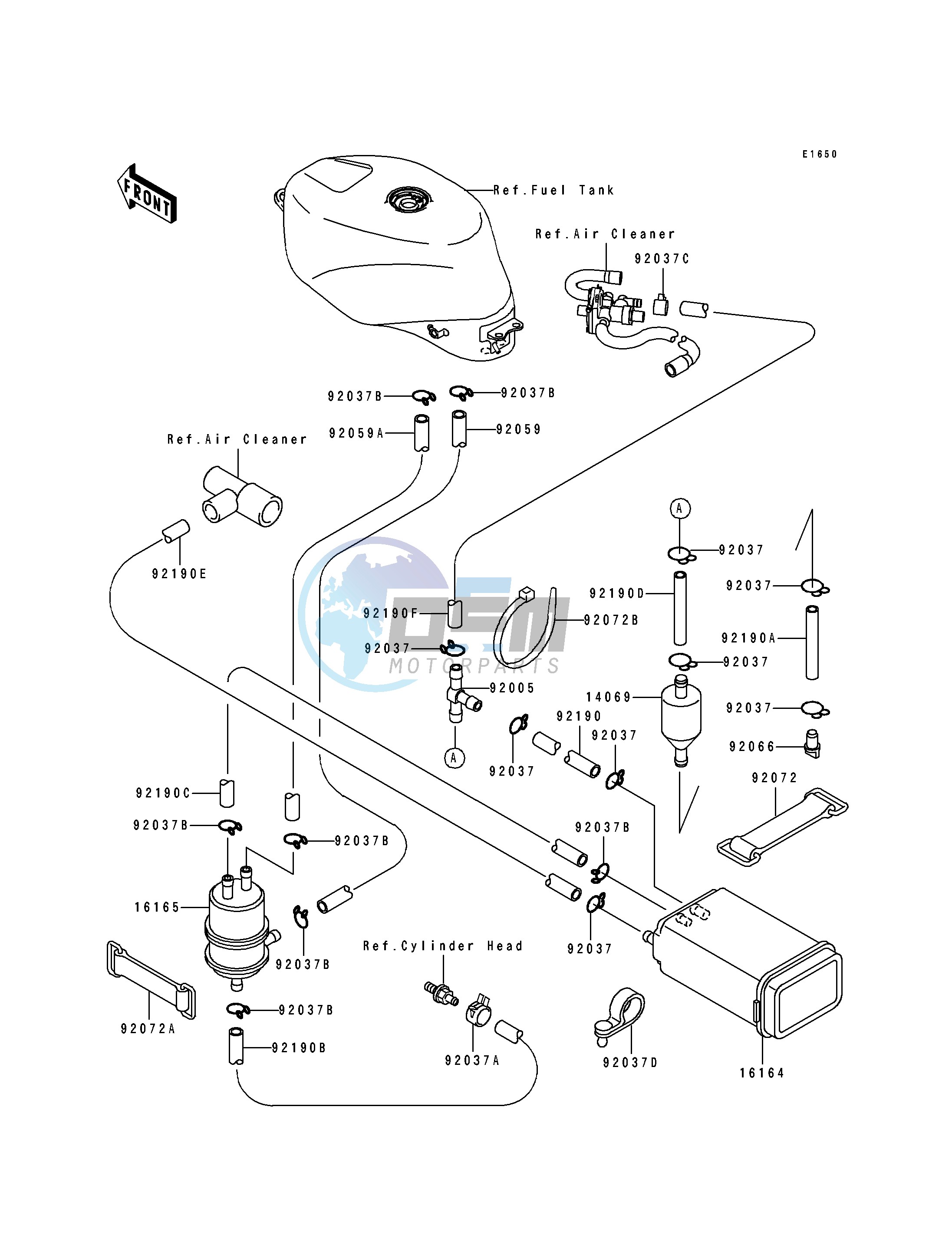 FUEL EVAPORATIVE SYSTEM