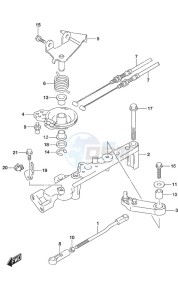 DF 150AS drawing Throttle Rod