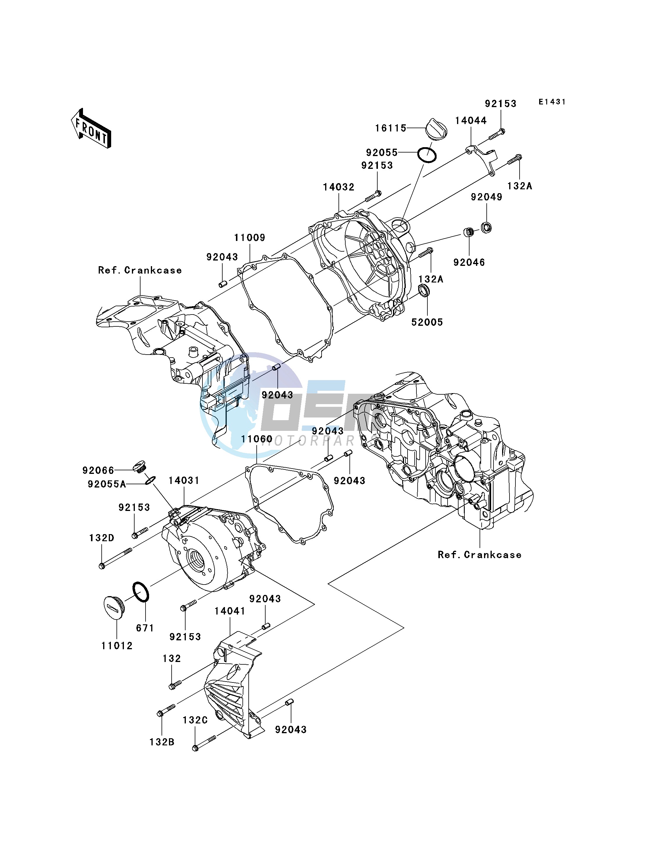 ENGINE COVER-- S- -