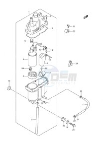 DF 140 drawing Fuel Vapor Separator