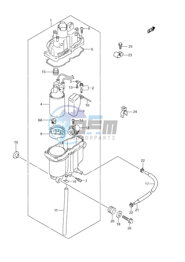 Fuel Vapor Separator