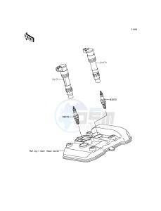 NINJA 300 ABS EX300BGF XX (EU ME A(FRICA) drawing Ignition System