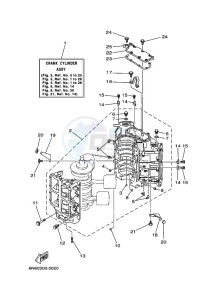 130B drawing CYLINDER--CRANKCASE