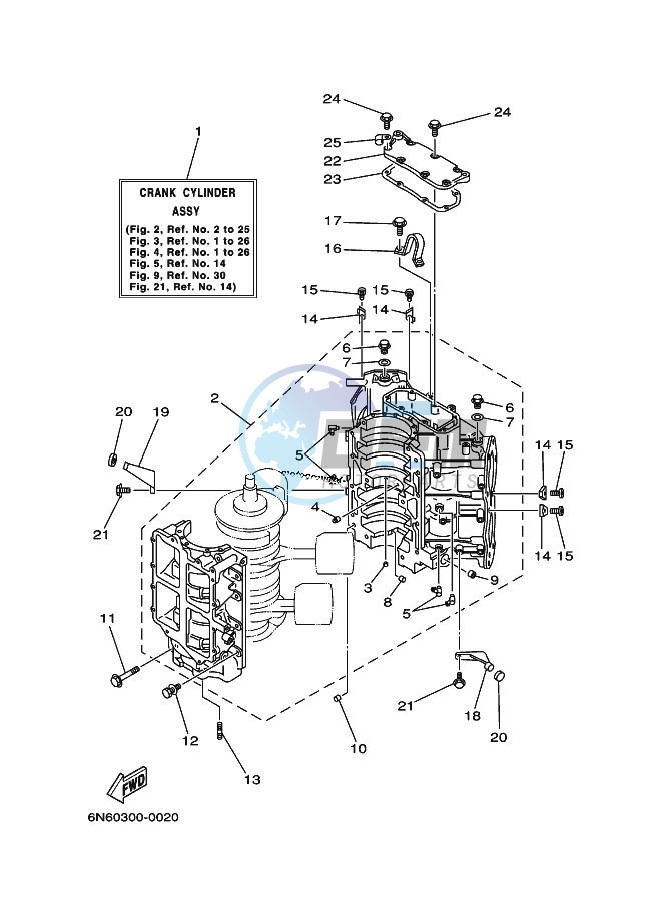 CYLINDER--CRANKCASE