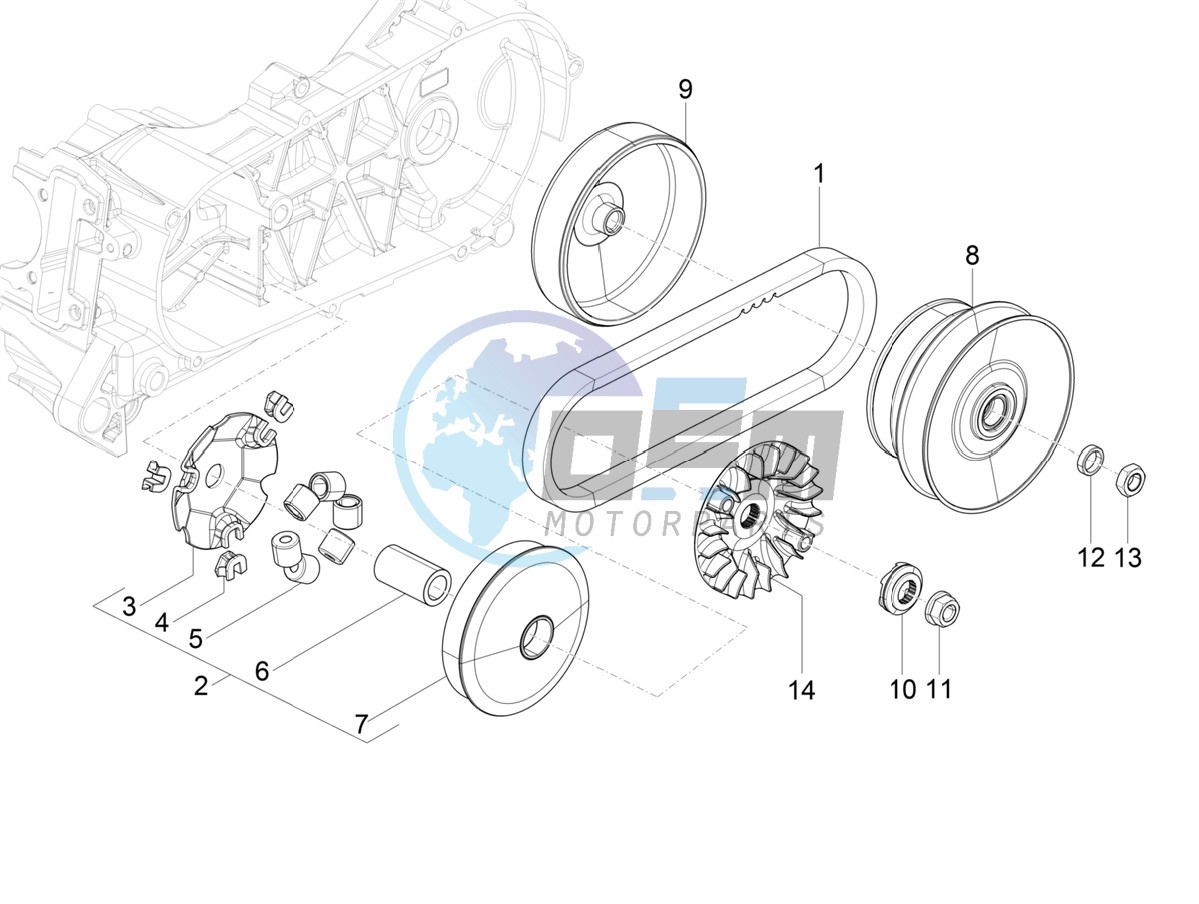 Driving pulley