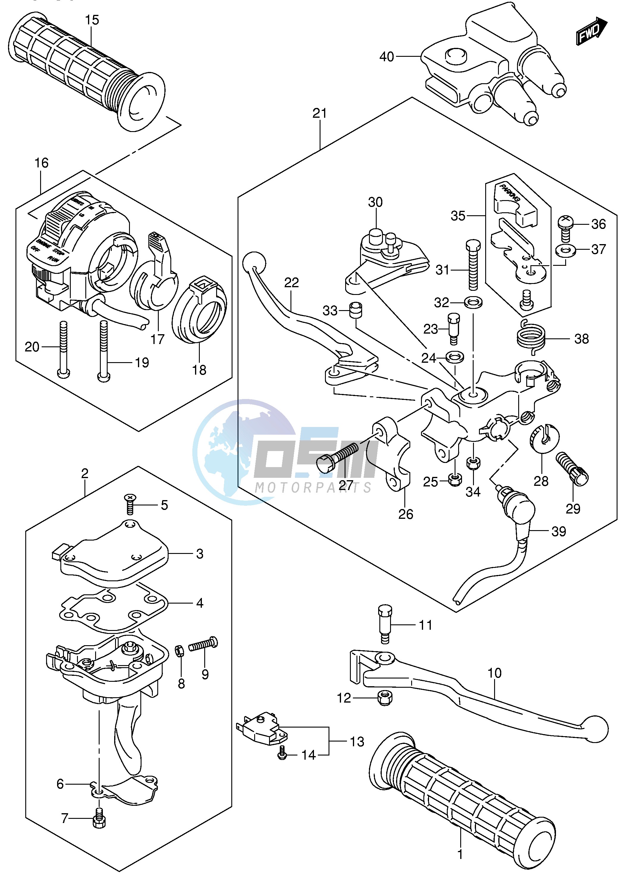 HANDLE LEVER