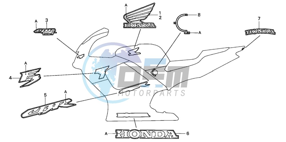 MARK (CBR600F3V-TYPE3)