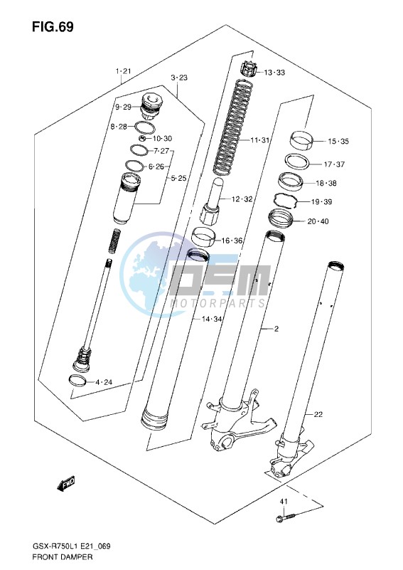 FRONT DAMPER