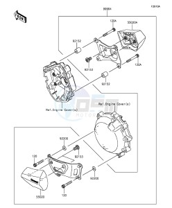 NINJA ZX-10R ABS ZX1000SGFB XX (EU ME A(FRICA) drawing Accessory(Frame Slider)