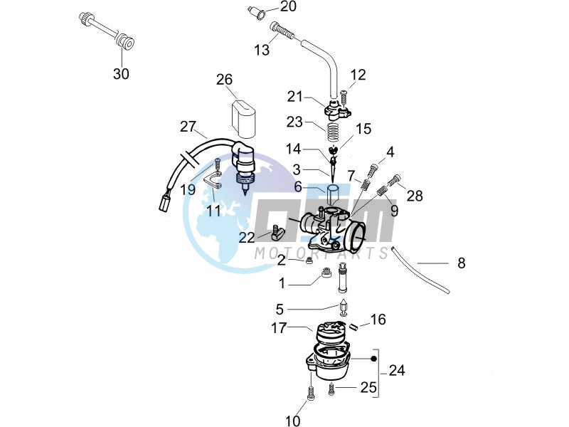 Carburetors components