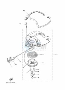 F2-5BMHL drawing STARTER-MOTOR