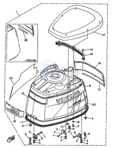 L150CETO drawing FAIRING-UPPER