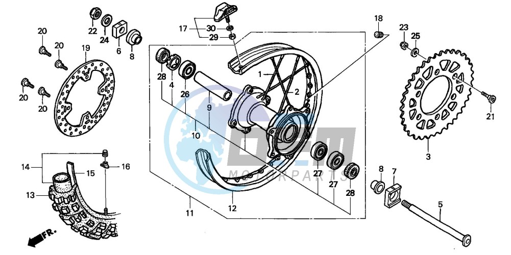 REAR WHEEL