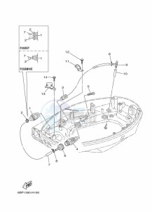 F25LMHA-2009 drawing BOTTOM-COWLING-2