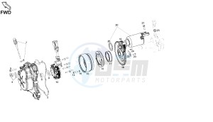 SENDA DRD MOTARD - 125 CC drawing GENERATOR