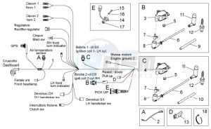 V7 Stone 750 drawing Electrical system I