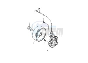 YP E MAJESTY 125 drawing GENERATOR