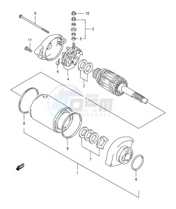 XF650 (E2) drawing STARTING MOTOR