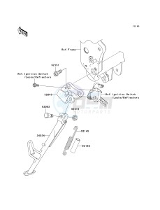 ZR 750 K [Z750S] (K1) K1 drawing STAND-- S- -