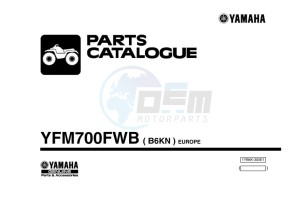 YFM700FWB KODIAK 700 (B6KN) drawing Infopage-1