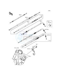 NINJA_250SL BX250AFF XX (EU ME A(FRICA) drawing Cables