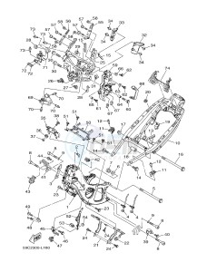 XP500A T-MAX T-MAX 500 (59CD) drawing FRAME