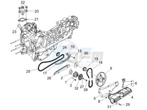 Beverly 250 (USA) USA drawing Oil pump