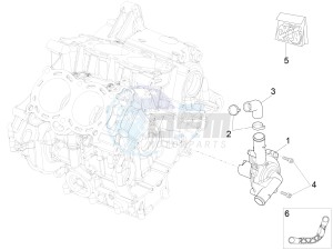 RSV4 1000 RACING FACTORY E4 ABS (APAC) drawing Water pump