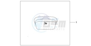 VFR800A9 ED / ABS MME TWO drawing TOP BOX INNERBAG