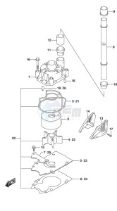 DF 250AP drawing Water Pump