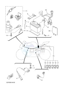 YZF-R125 R125 (5D78 5D78 5D78) drawing ELECTRICAL 1