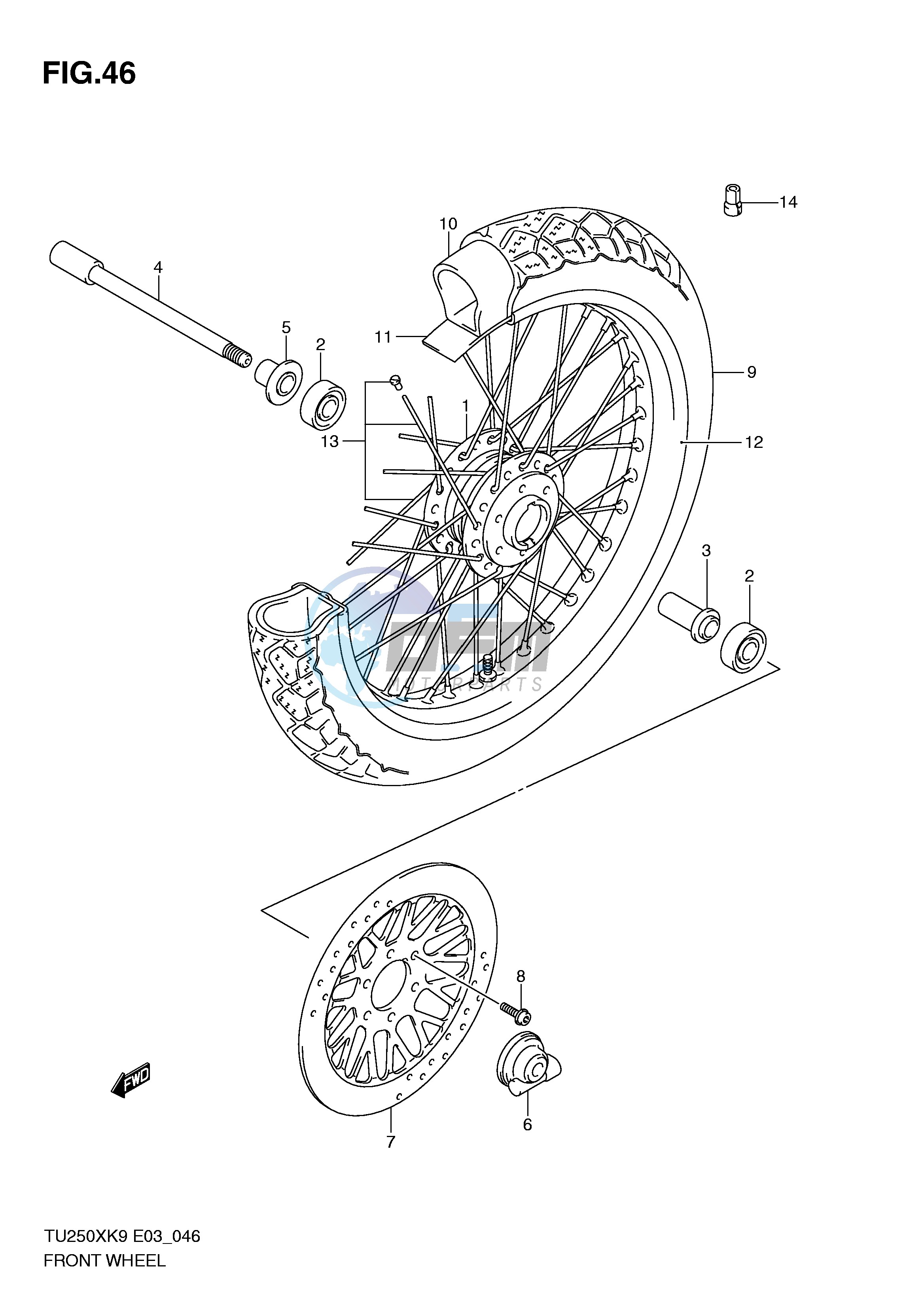 FRONT WHEEL