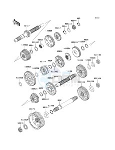 VN 2000 H [VULCAN 2000 CLASSIC] (8F-9F) H8F drawing TRANSMISSION