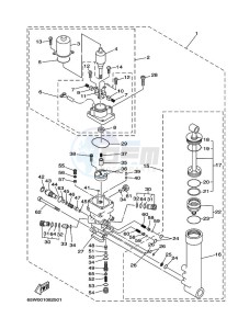 F25AEHL drawing TILT-SYSTEM