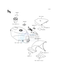 ZX 750 M [NINJA ZX-7R] (M1-M2) [NINJA ZX-7R] drawing LABELS