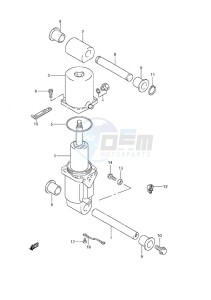 DF 115 drawing Trim Cylinder