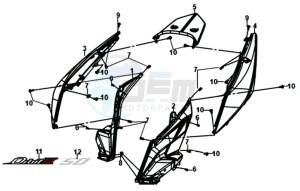 ORBIT III 50 25KMH (L8) NL drawing COWLING